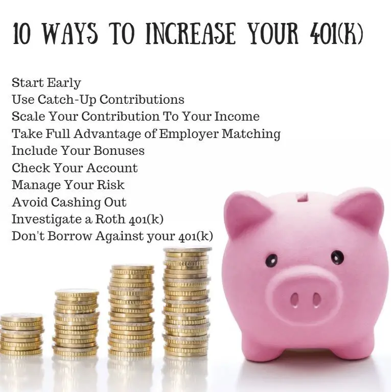 10 Ways To Increase Your 401(k)