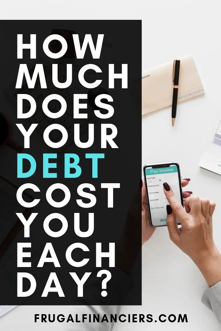 Do you know how much your debt costs you each day? Find ...