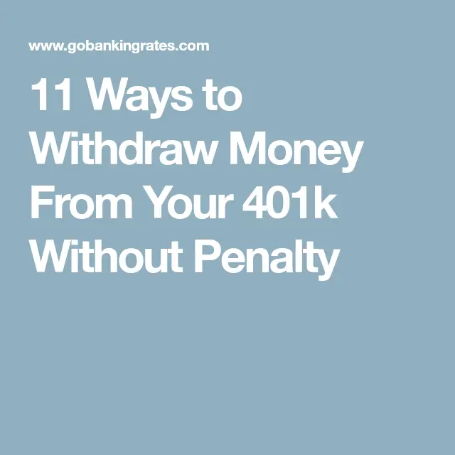 How To Make a 401(k) Withdrawal: Everything You Need To Know