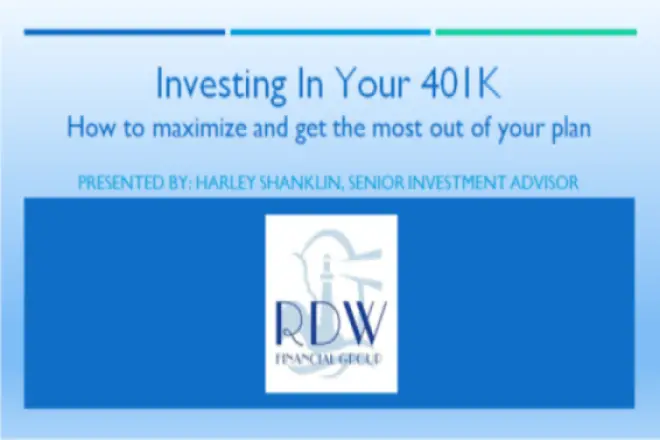 Investing In Your 401K