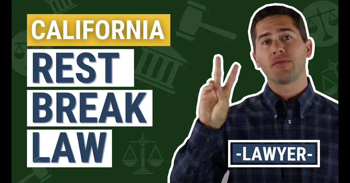 Lunch Laws In Ca / Is A Lunch Break Required By Law : The ...