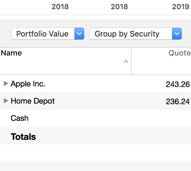 My 401k account displays a market value that includes my holdings value ...