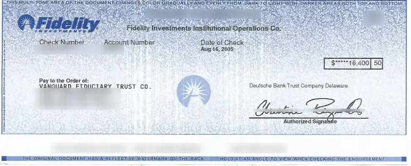 My Fat Rollover Check Arrived.  My Money Blog