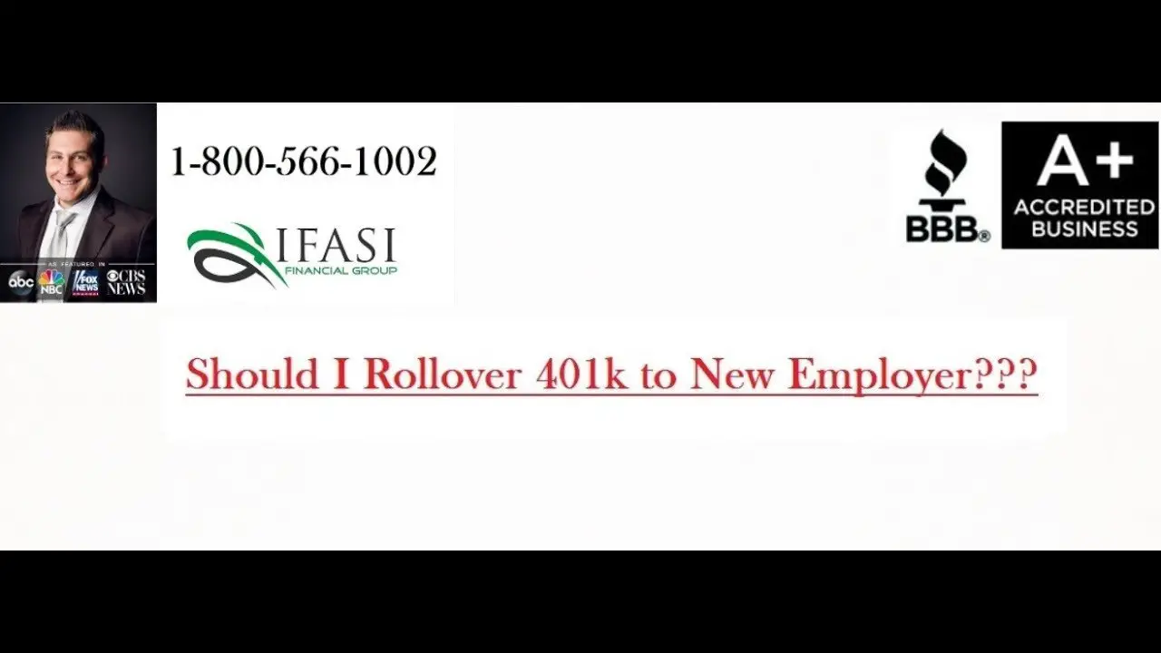Rollover 401k to New Employer