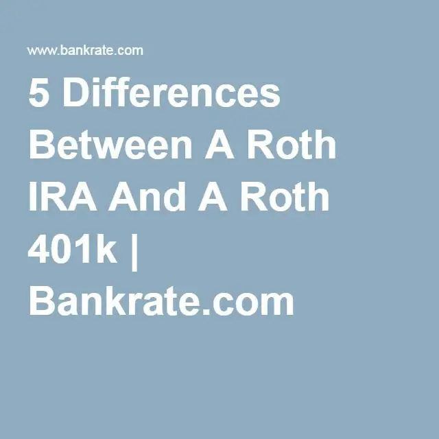 Roth IRA Vs. Roth 401(k): How They Differ