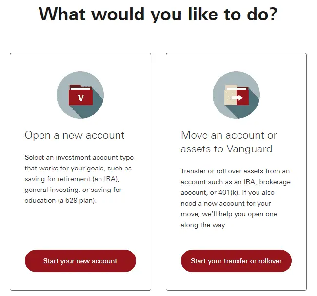 Vanguard Account: Step By Step Procedure to Open an Account &  Charges